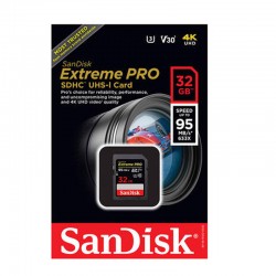 SanDisk SDHC/SDXC Extreme Pro 32GB Class 10 U3 UHS-1 95MB/s