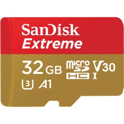 SanDisk MicroSD 32GB Extreme UHS-I  Tarjeta de memoria V30