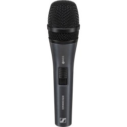 Sennheiser E845S  Micrófono de mano vocal supercardioide con Switch