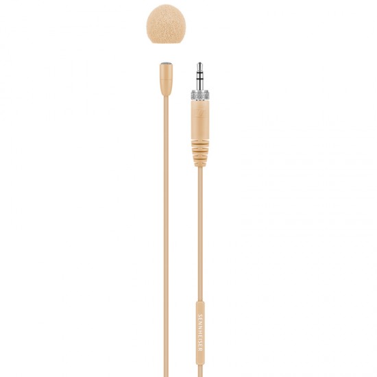 Sennheiser MKE Essential Lavalier Omnidireccional ultradelgado beige