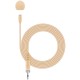 Sennheiser MKE Essential Lavalier Omnidireccional ultradelgado beige