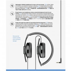 Sennheiser HD 100 Audífono Extremadamente ligero y compacto