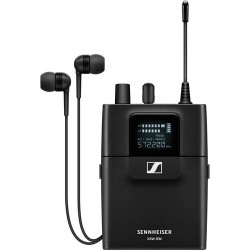 Sennheiser XSW IEM EK  Receptor Bodypack inalámbrico para IE 4 Earphones (A: 476 a 500 MHz)