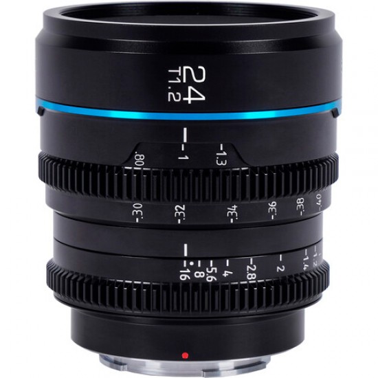 Sirui Night Walker Lente de Cine 24mm T1.2 S35 para Sony (E)