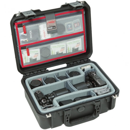 SKB 1510-6DL Maleta impermeable con separadores Think Tank Photo y organizador de tapa