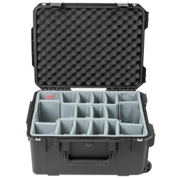 SKB iSeries 2015-10PT Maleta impermeable con ruedas separadores Think Tank Photo y organizador de tapa con espuma