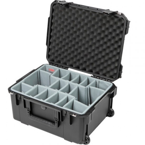 SKB iSeries 2015-10PT Maleta impermeable con ruedas separadores Think Tank Photo y organizador de tapa con espuma