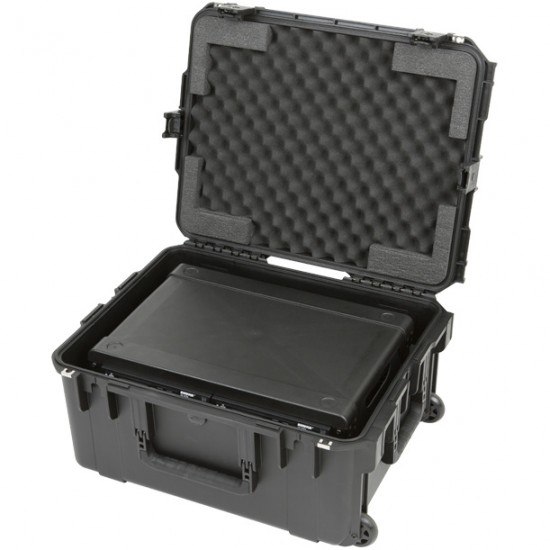 SKB 221710WMC Maleta impermeable con Fly Rack de 2U para sistemas inalámbricos de microfonía 