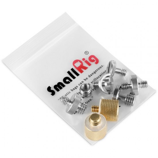 SmallRig 1074B Kit de Pernos de 1/4" + 3/8" Screw Pack 