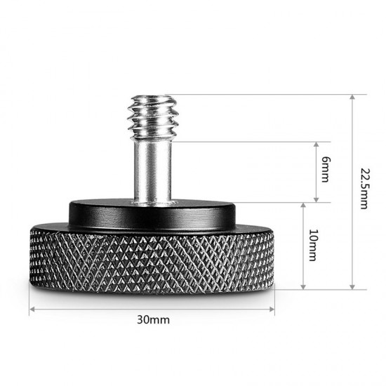 SmallRig 1089 Pernos de 1/4" con entrada 1/4"