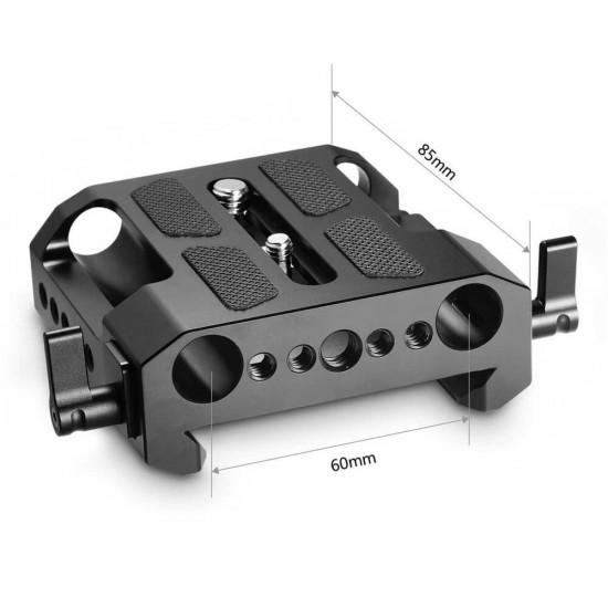 SmallRig 1642 Base Plate  Arri Style con sistema para rods 15mm