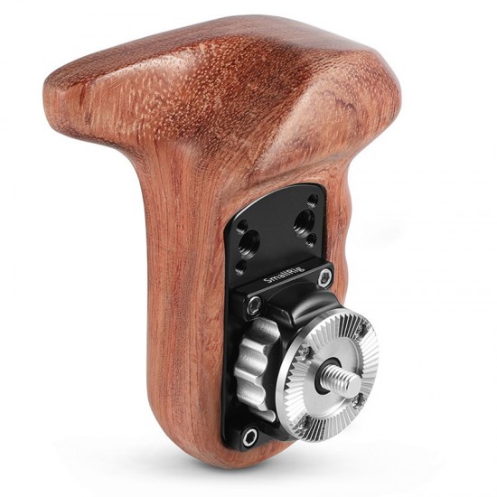 SmallRig 1891 Agarre de madera lado izquierdo con sistema Arri Rosette