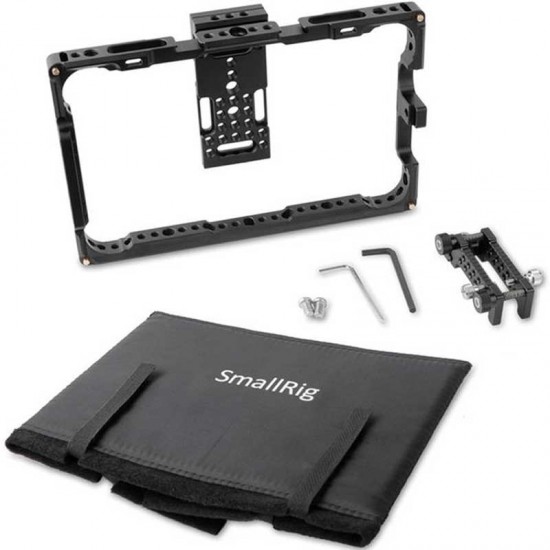 Smallrig 2008 Cage para Atomos 7" con Sunhood (parasol)  