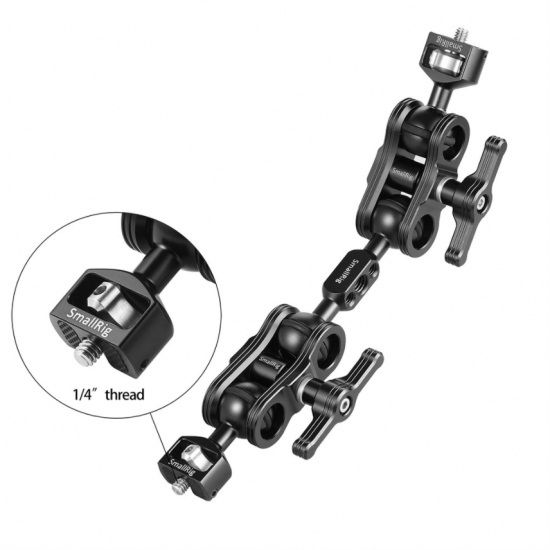 Smallrig 2109B "Ball Head Magic Arm Kit" Brazo Mágico con dos tornillo 1/4"-20