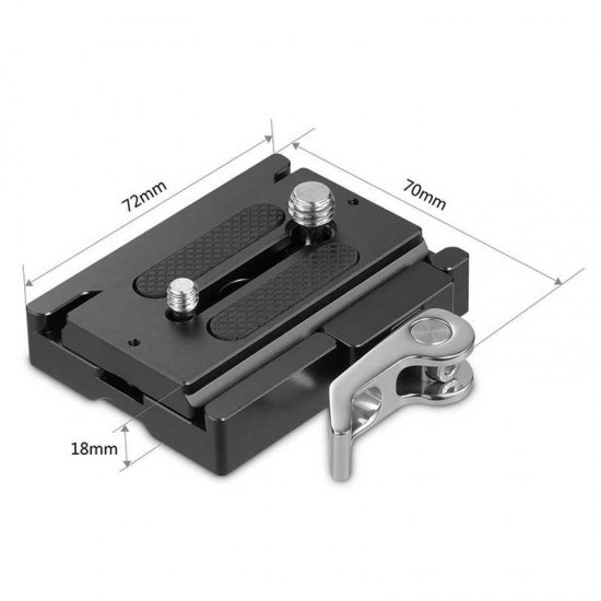 SmallRig 2144 Plate Receptor Drop-In Arca-Swiss