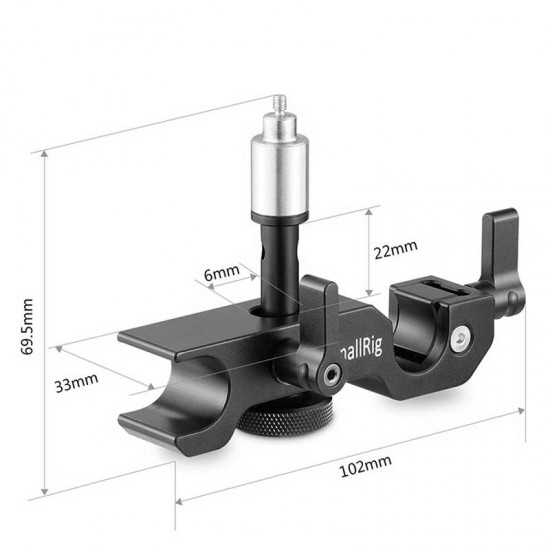 SmallRig 2151 Soporte para lentes Fujinon MK18-55 / MK50-135mm 