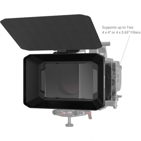 SmallRig 2660 MatteBox Compact 2 Filtros Rods + Adaptadores de lente