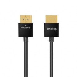 SmallRig 2956 Ultra delgado Cable HDMI 4K@60 corto de 35cm