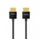 SmallRig 2956 Ultra delgado Cable HDMI 4K@60 corto de 35cm