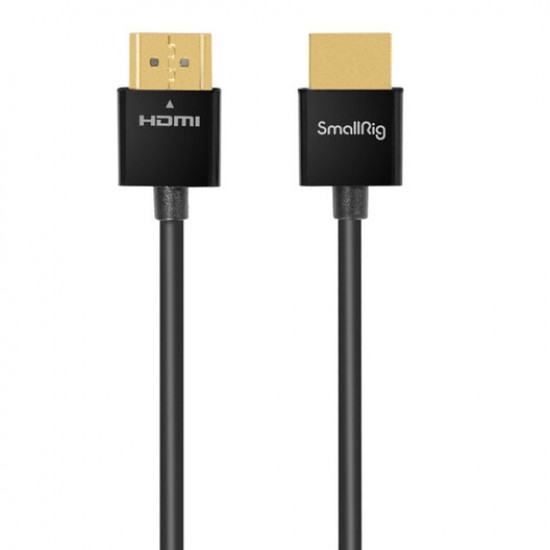 SmallRig 2957 Ultra delgado Cable HDMI 4K@60 de 55cm