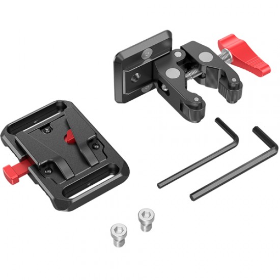 SmallRig 2989 Mini Plate de agarre para V-Lock / V-Mount con clamp