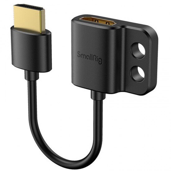 SmallRig 3019 Ultra delgado Adapter HDMI a hembra HDMI