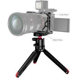 SmallRig 3134 cage en Kit con mini trípode y cabezal para Sony A7C 