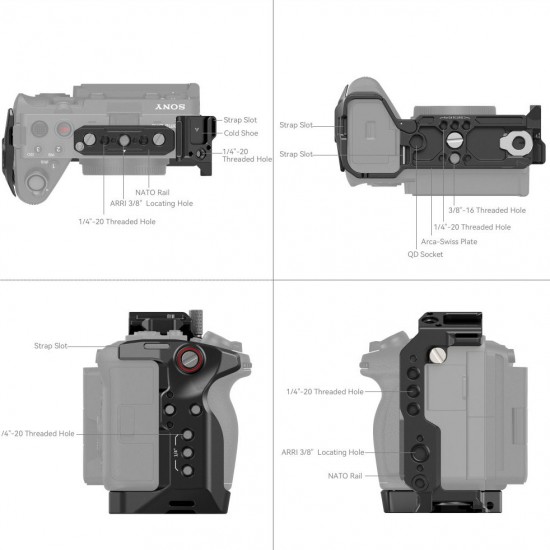 SmallRig 4183 Cage para Sony FX3 / FX30