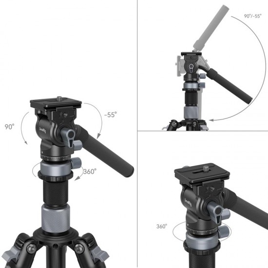 SmallRig 4221 Trípode compacto de video para viajes