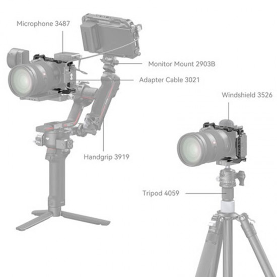 SmallRig 4256 Cage para Sony ZV-E1