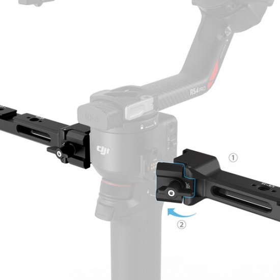SmallRig 4327 Mango doble con control para la serie DJI RS