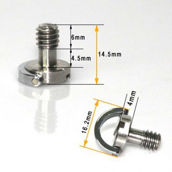 SmallRig 838 Pernos de 1/4" para plate