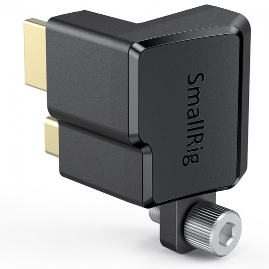 SmallRig AAA2700 Adaptador de ángulo recto HDMI y USB C de Cage Pocket Cinema Camera 4K