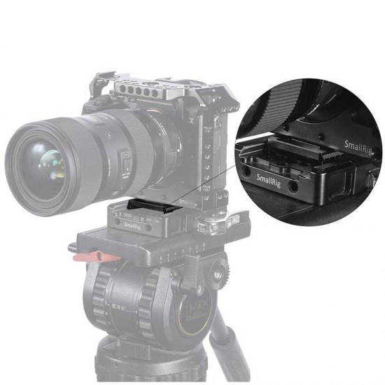 SmallRig APU2458 Manfrotto 501PL Placa para jaulas / DJI Ronin S 