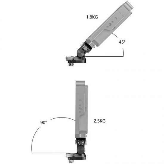 SmallRig BSE2348 Soporte giratorio e inclinable para monitor con Arri pin