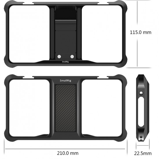 SmallRig CPU2391B Jaula / Cage universal para smartphones