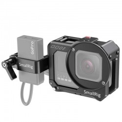 Smallrig Cage CVG2678 Vlogging Cage para Gopro HERO8 Black con agarre de adapter de Mic