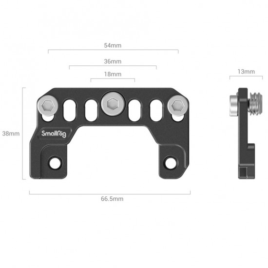 SmallRig MD4019 Placa adaptadora para mango Sony FX3