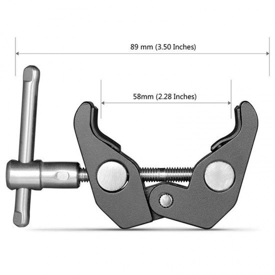 SmallRig 2058 Super Clamps (2) de abrazadera universal