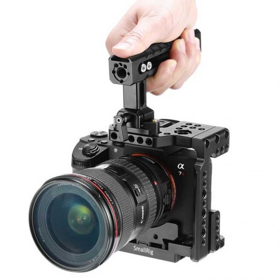 SmallRig 2098 Half Cage para Sony A7R III / A7III / A7II / A7RII / A7SII con sistema QR