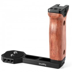 SmallRig 2222 Handle o Agarre lateral de madera para cámaras DSLR o Ronin S 