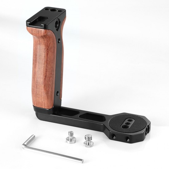 SmallRig 2222 Handle o Agarre lateral de madera para cámaras DSLR o Ronin S 