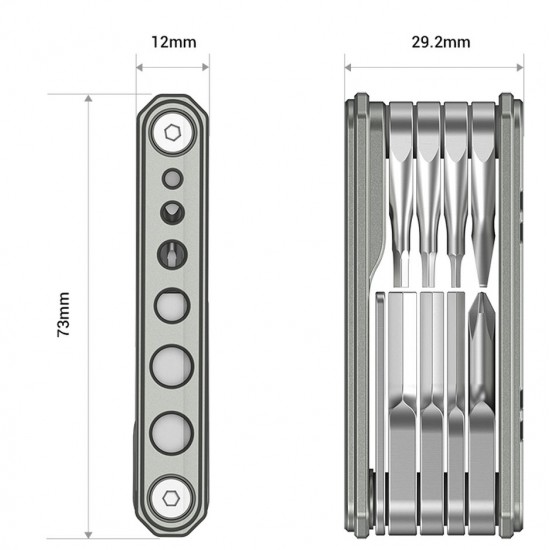 SmallRig TC2713 Juego de 9 herramientas de produccion  