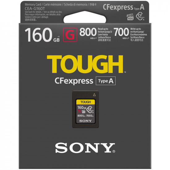 Sony CEAG160T CFexpress A 160GB  800MB Lectura / 700MB escritura