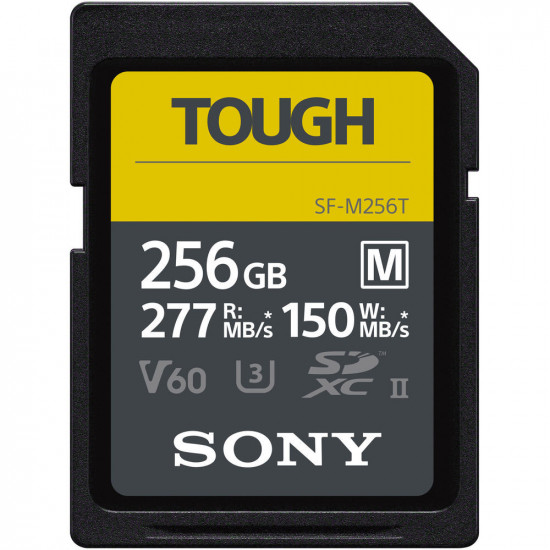 Sony SF-M256T/T1 Tarjeta Tough Series UHS-II SDXC de 256GB