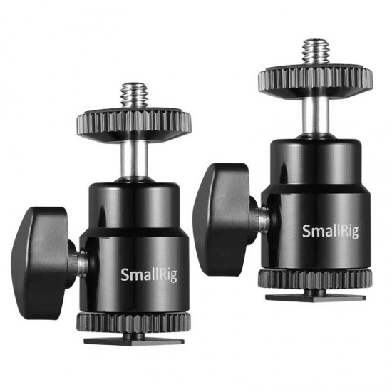 SmallRig 2059 Micro Cabezales con zapata (2-pack)