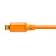 Tether Tools CU5430ORG Cable USB 2.0 A Male a Micro-B 5-Pin de 4.60mts 