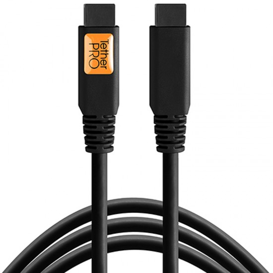 Tether Tools FW88BLK Cable FireWire 800 9-9 Pin Cable de 4.60mts