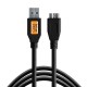 Tether Tools CU5402 -BLK Cable USB 3.0 A Male a Micro-B 10-Pin de 30cm 