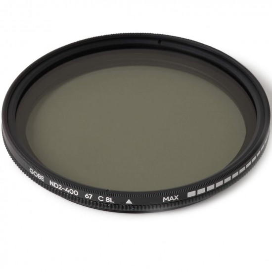 Gobe 2Peak Filtro ND Variable 67mm Neutral Density 1 a 8.66 Stops